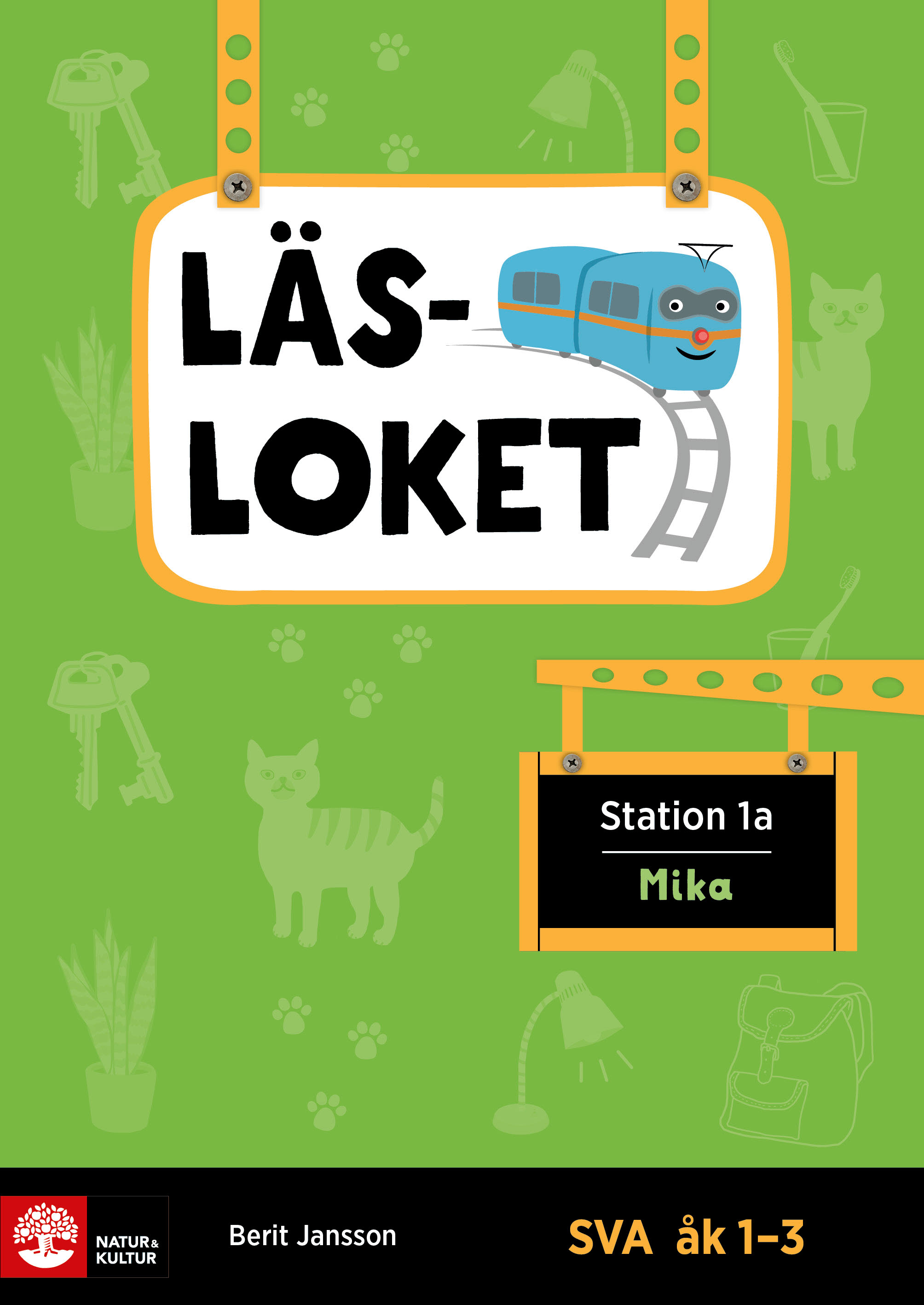 Omslag: Läsloket åk 1-3 Station 1a Mika