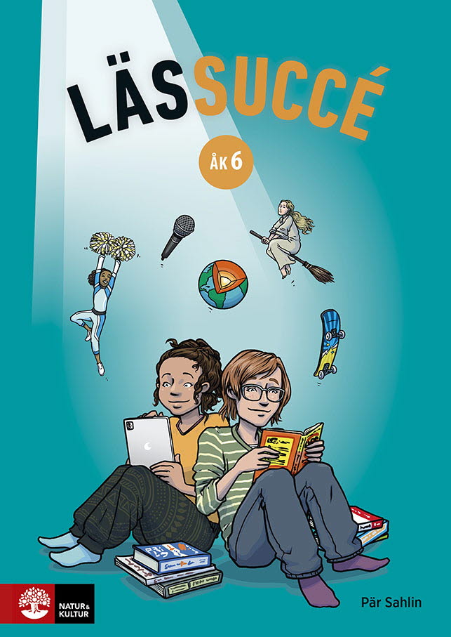 Omslag: Lässuccé åk 6 med elevwebb