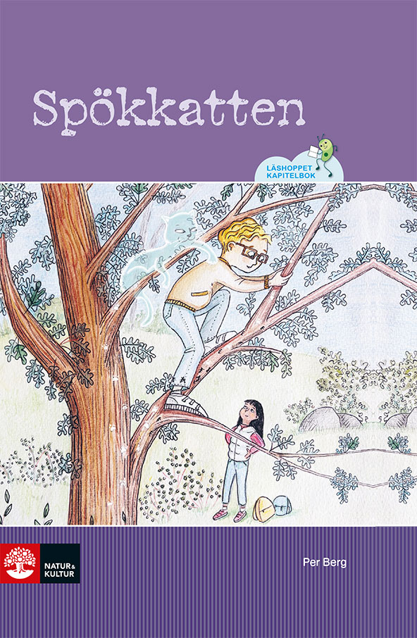 Omslag: Läshoppet Kapitelbok - Spökkatten