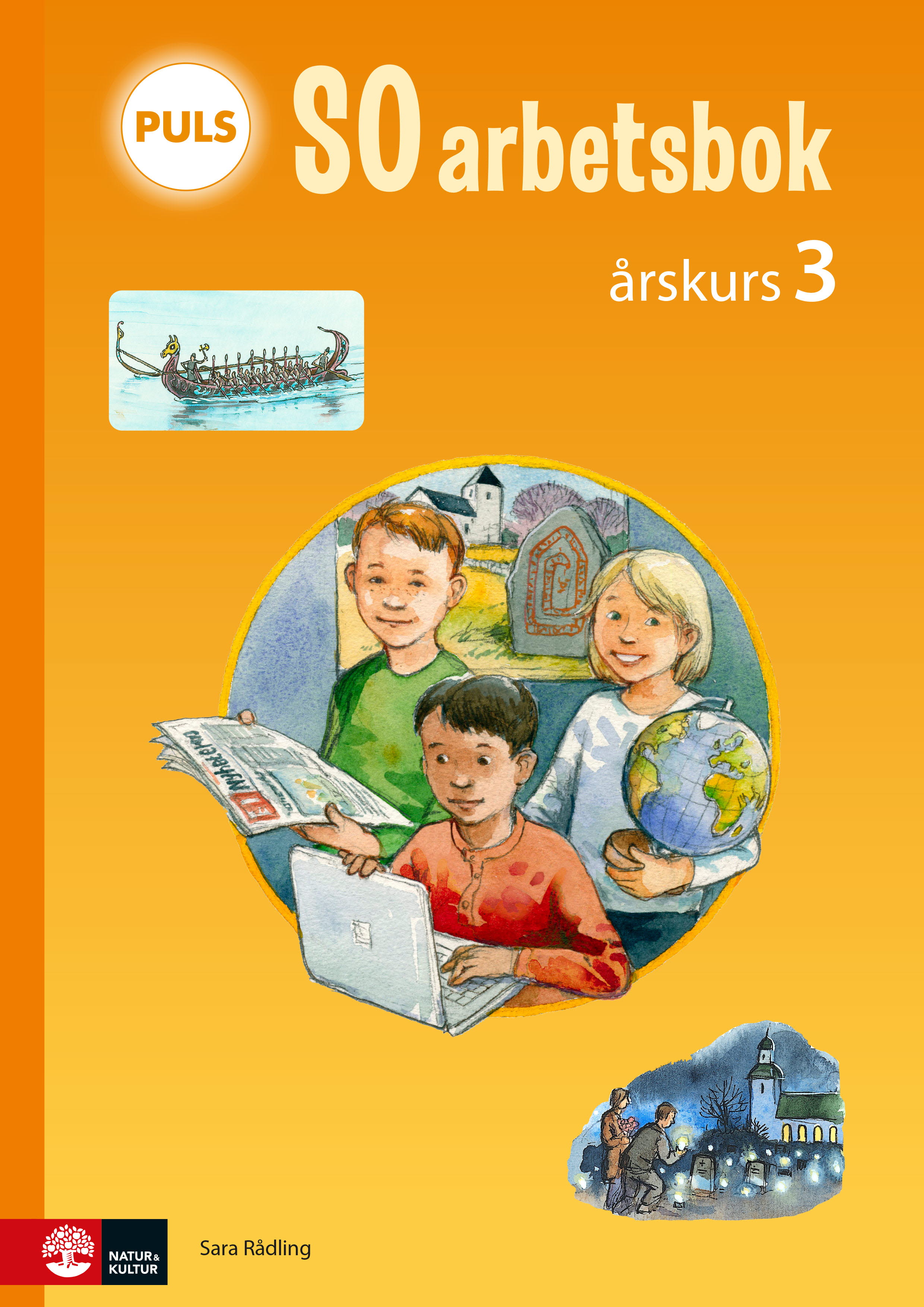 Omslag: PULS SO åk 3 Arbetsbok : till andra upplagan