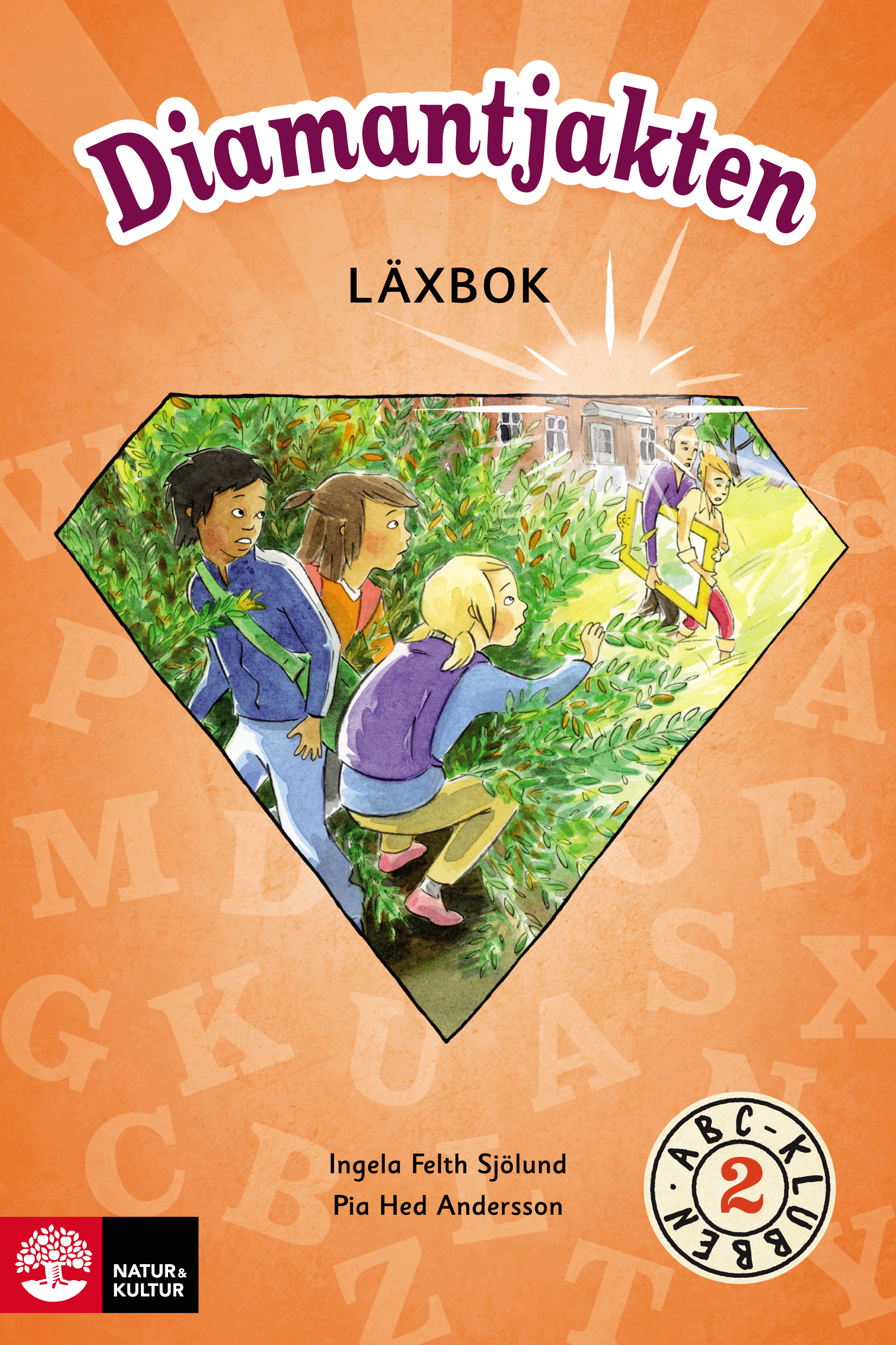 Omslag: ABC-Klubben åk 2 Diamantjakten Läxbok 5-pack