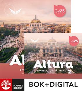 Altura Spanska Fortsättning 2 Paket Bok+Digital