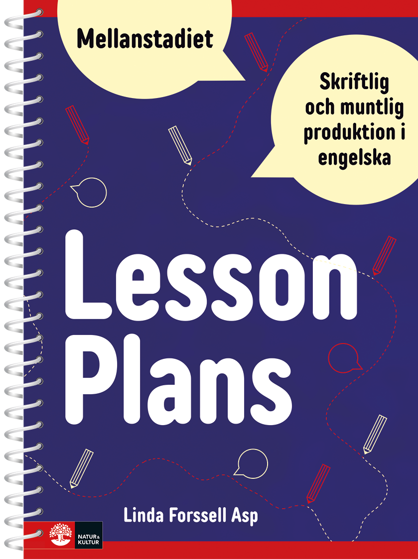Omslag: Lesson Plans : muntlig och skriftlig produktion i engelska för mellanstadiet