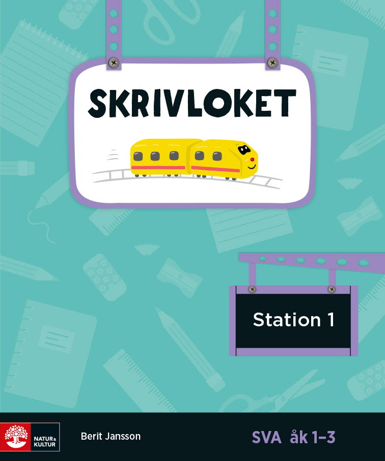 Omslag: Skrivloket åk 1-3 Station 1