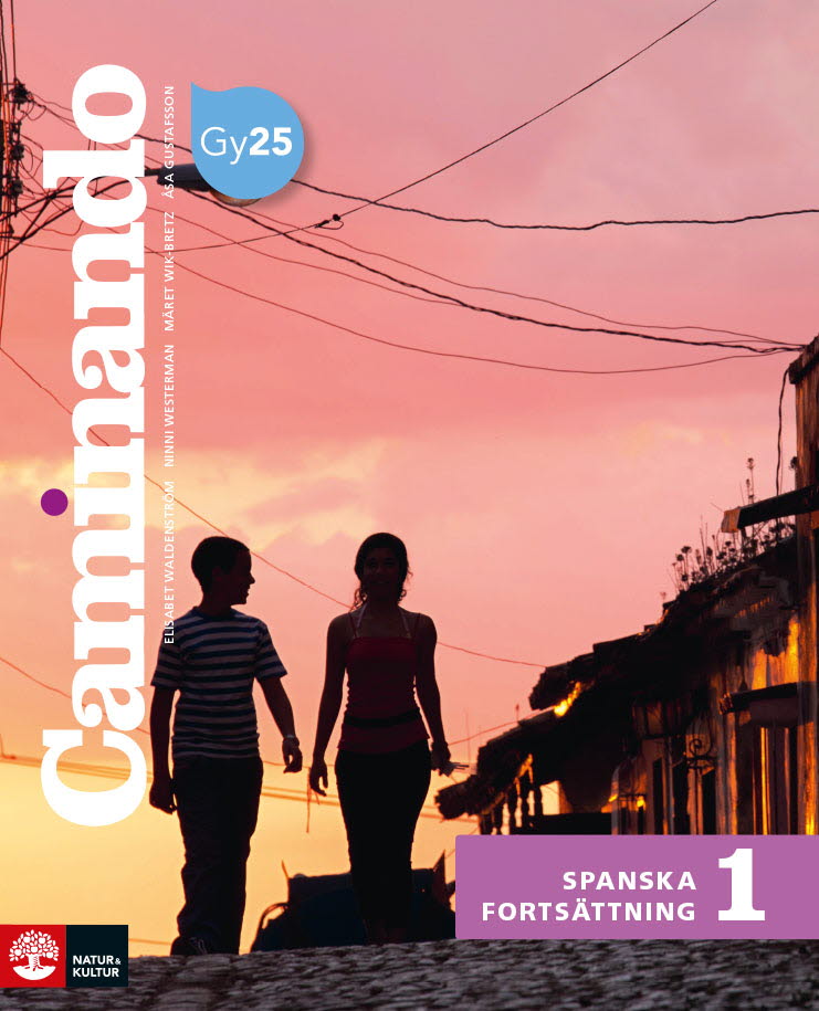Omslag: Caminando Spanska Fortsättning 1 Lärobok inkl ljud
