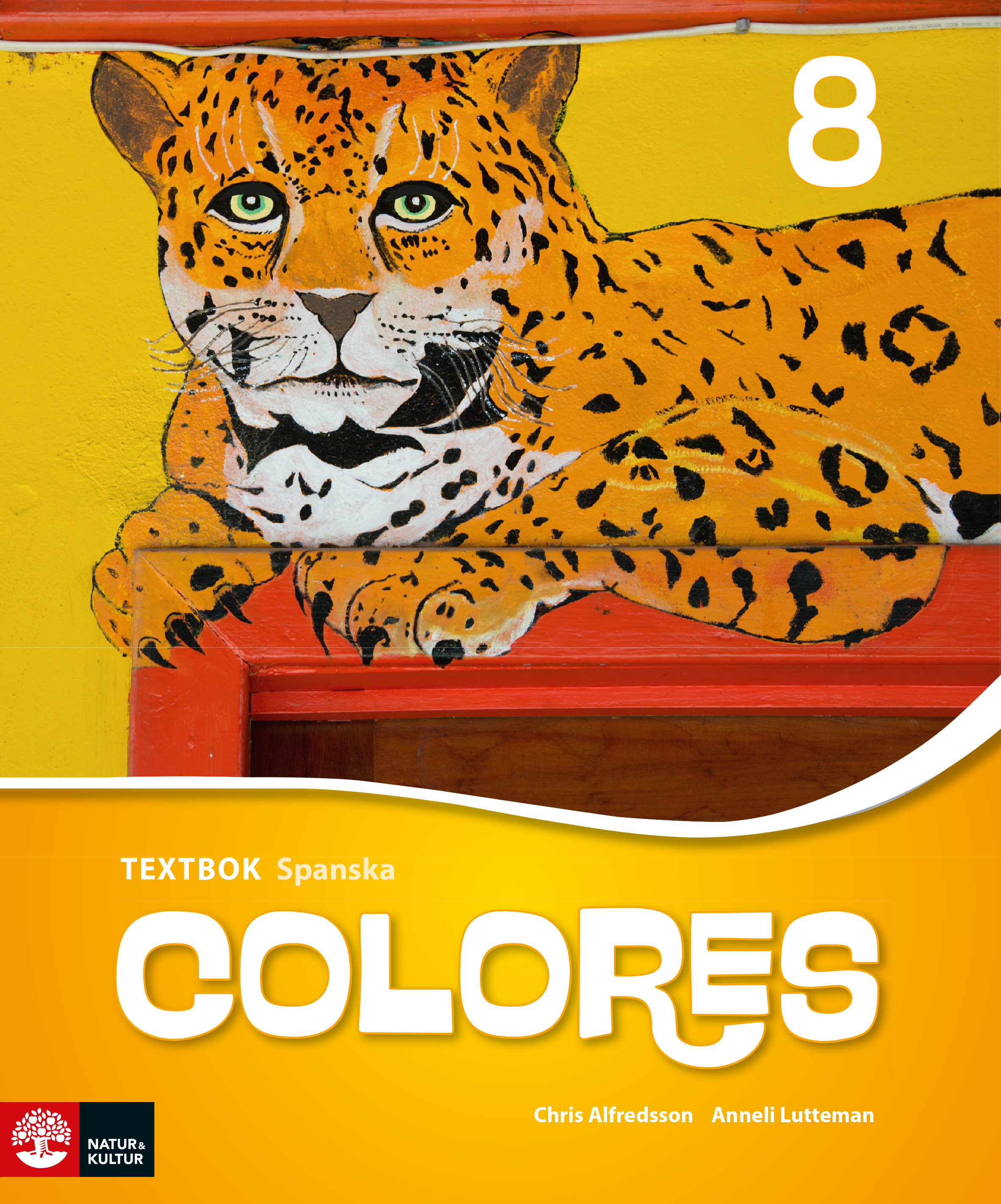 Omslag: Colores 8 Textbok, andra upplagan