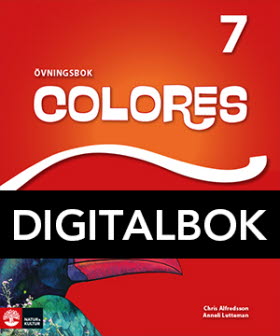 Colores 7 Övningsbok Digitalbok, andra upplagan