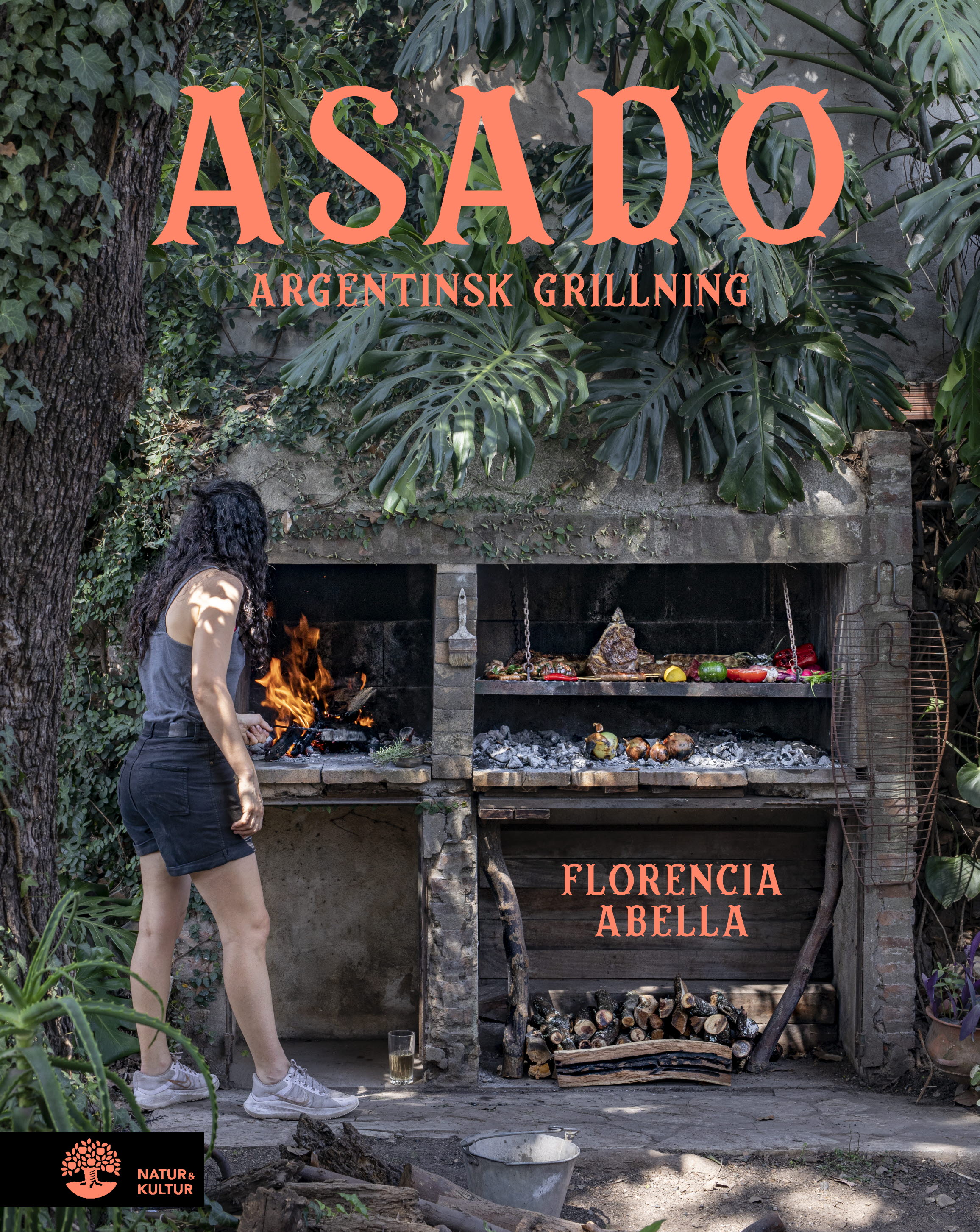 Omslag: Asado : argentinsk grillning