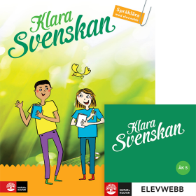 Klara svenskan åk 5 Elevbok Språklära med elevwebb