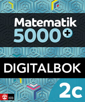 Matematik 5000+ Kurs 2c Lärobok DigitalbokUppl2018