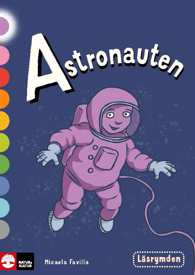 Omslag: Läsrymden Astronauten