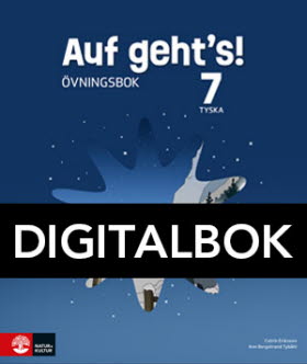 Auf geht's! 7 Övningsbok Digitalbok