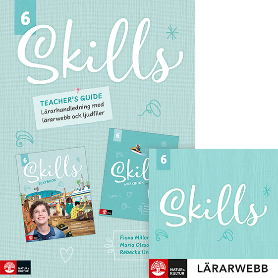 Omslag: Skills åk 6 Teacher's Guide med lärarwebb 12 mån