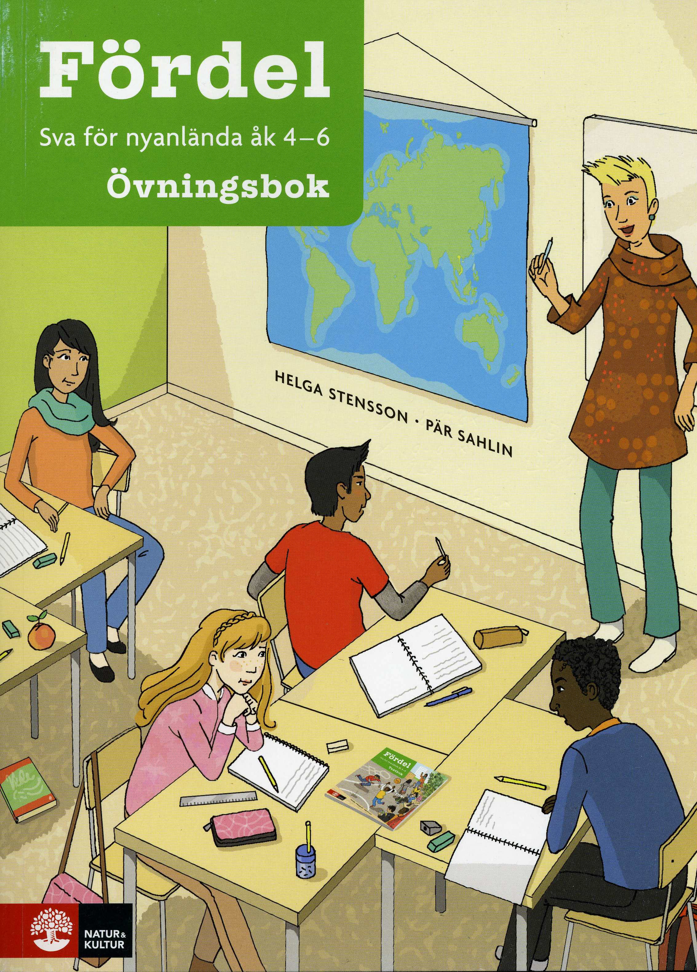 Omslag: Fördel sva för nyanlända åk 4-6 Övningsbok