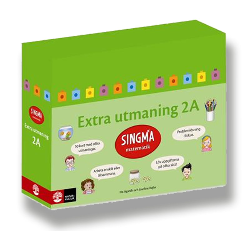 Omslag: Singma matematik 2A Extra utmaning