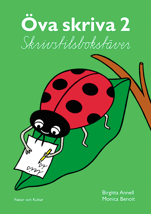 Omslag: Öva skriva 2 Skrivstilsbokstäver