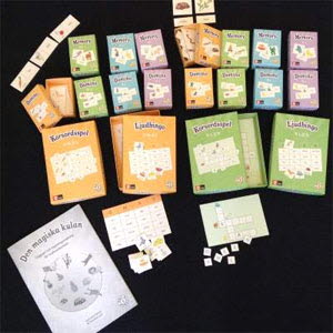 Omslag: ABC-klubben Läggspel och kopieringsunderlag för kodknäckarfasen