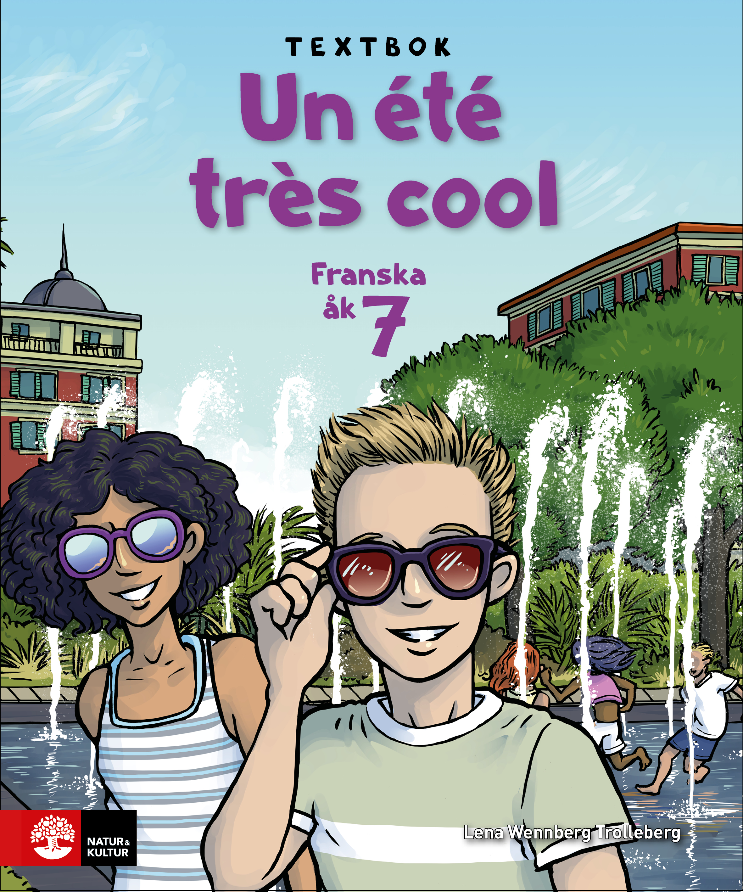 Omslag: Un été très cool 7 Textbok