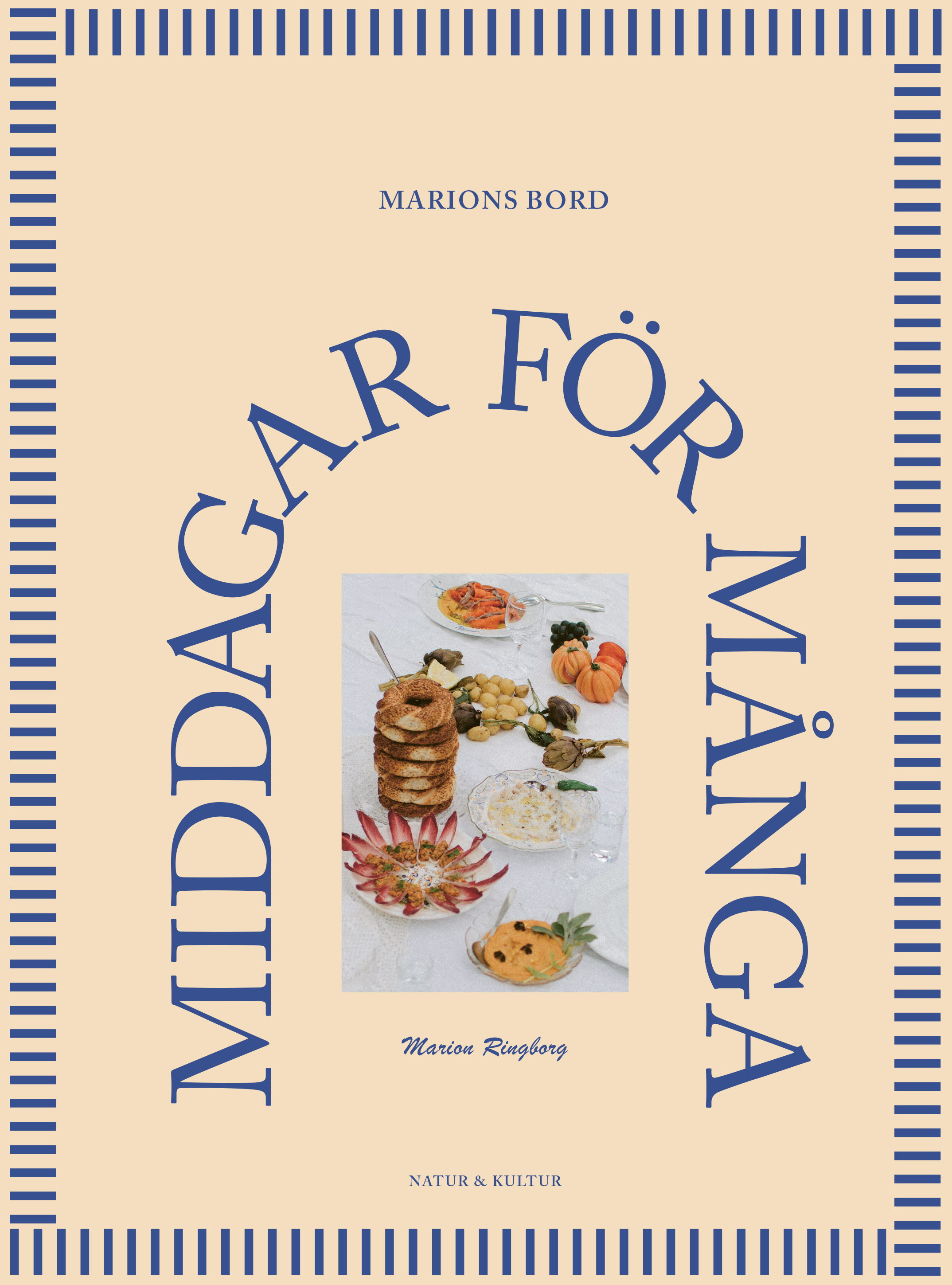 Omslag: Marions bord : Middagar för många