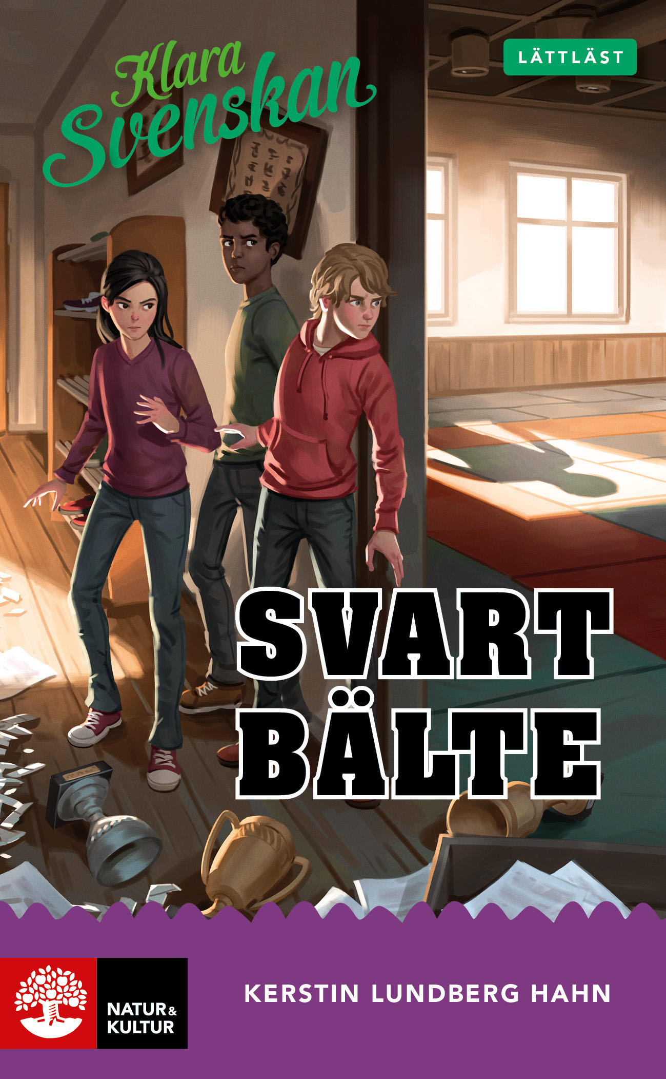 Omslag: Klara svenskan åk 5 Svart bälte lättläst