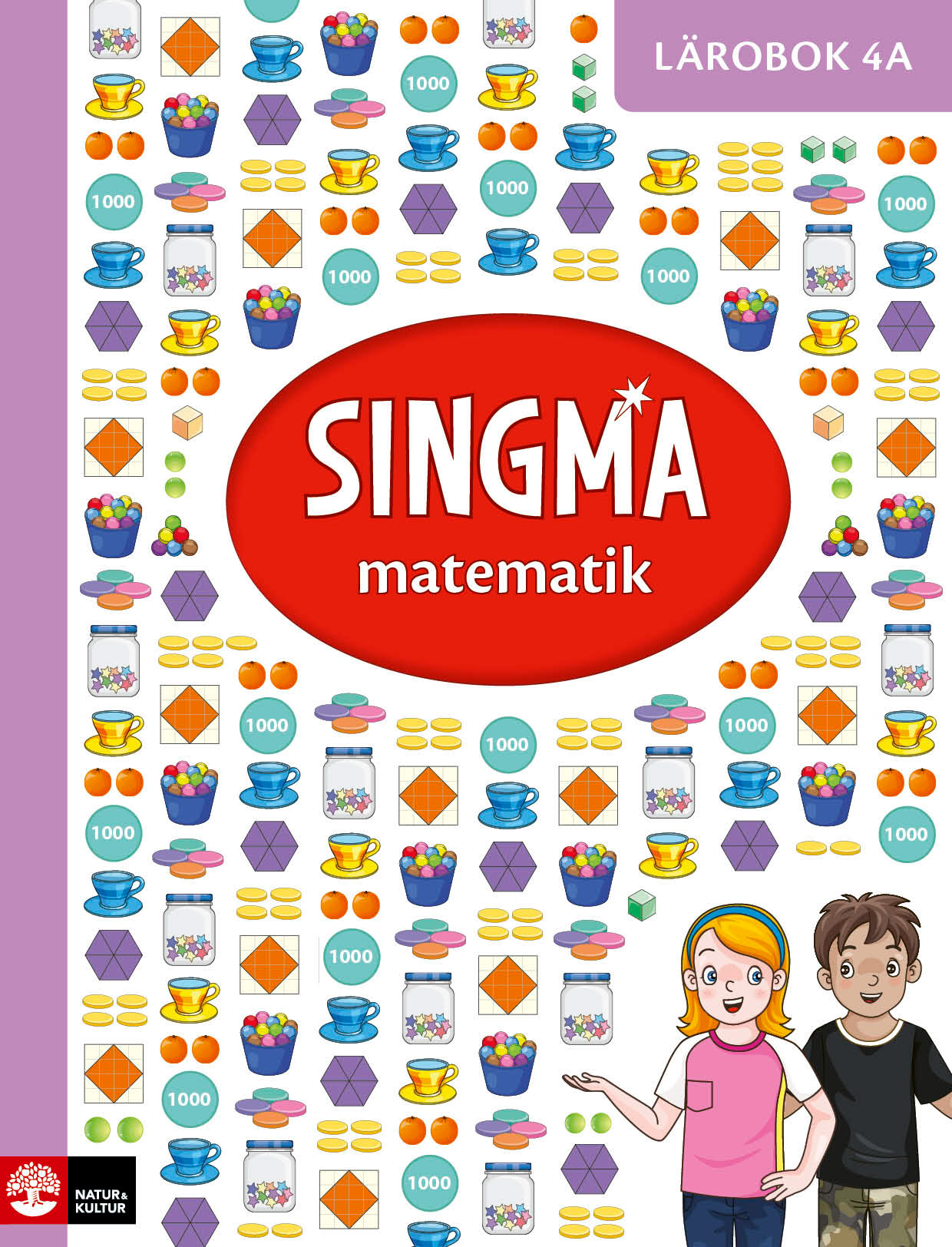 Omslag: Singma matematik 4A Lärobok