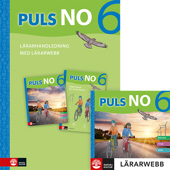Omslag: PULS NO åk 6 Lärarhandledning med lärarwebb