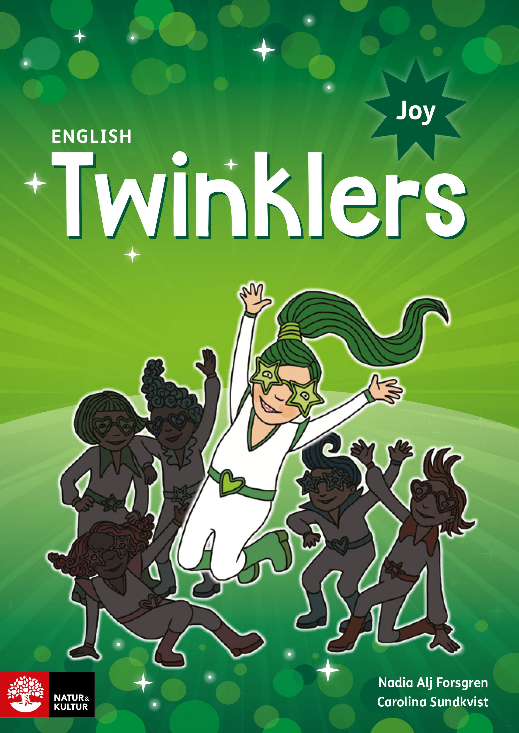 Omslag: English Twinklers green Joy