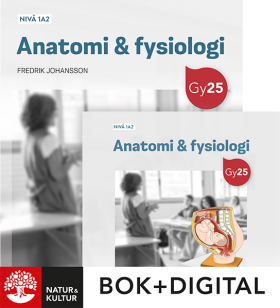 Anatomi & fysiologi nivå 1a2 Paket Bok+Digital