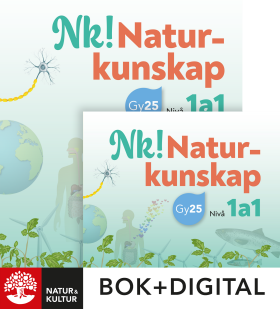 Nk! Naturkunskap nivå 1a1 Paket Bok+Digital