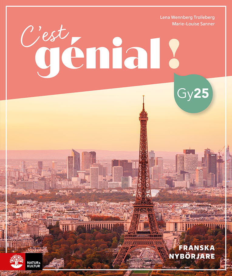 Omslag: C'est génial ! Franska Nybörjare Allt-i ett-bok