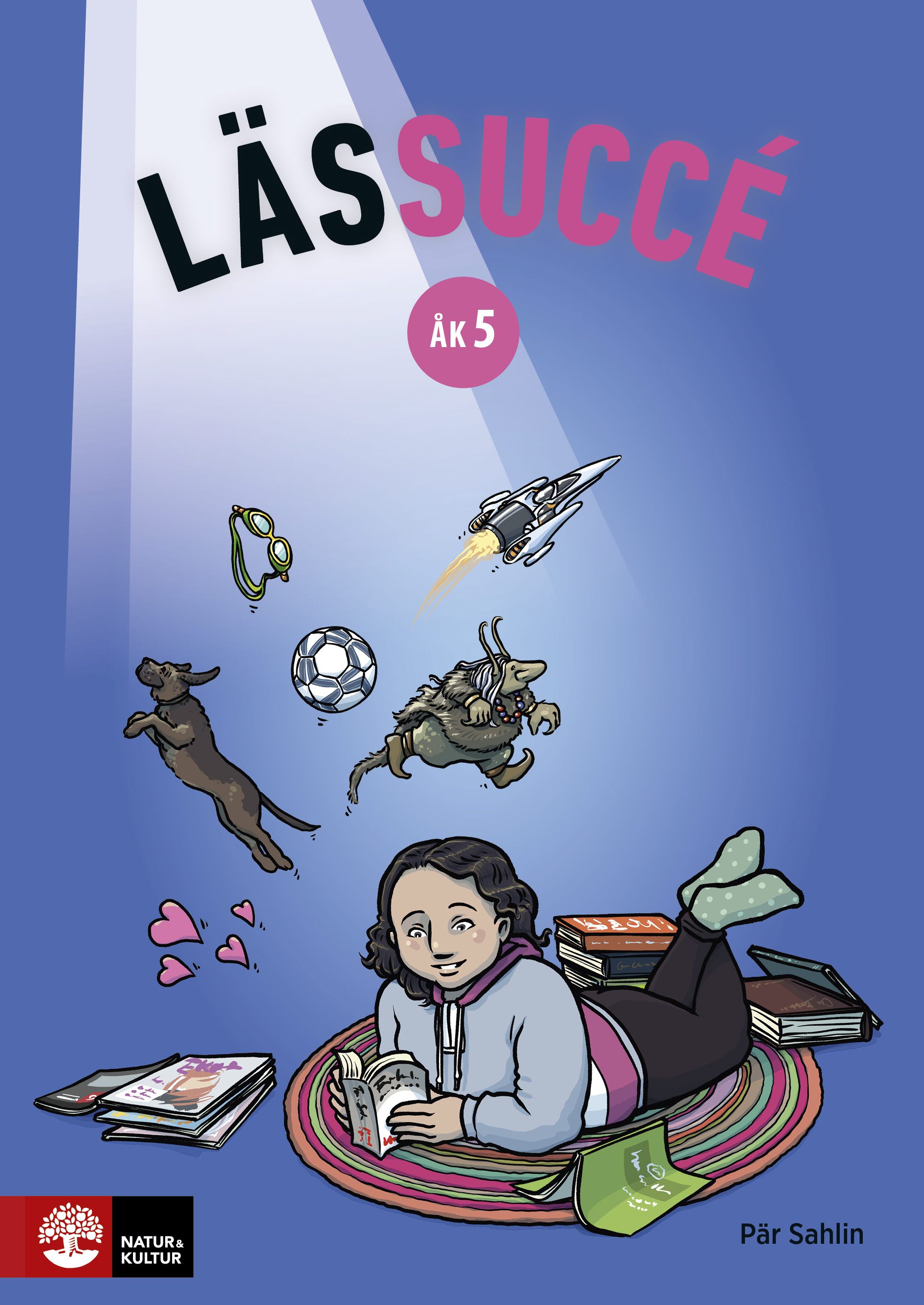 Omslag: Lässuccé åk 5 med elevwebb