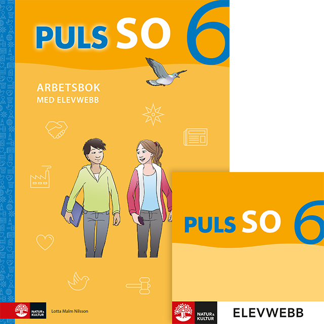 Omslag: PULS SO åk 6 Arbetsbok med elevwebb