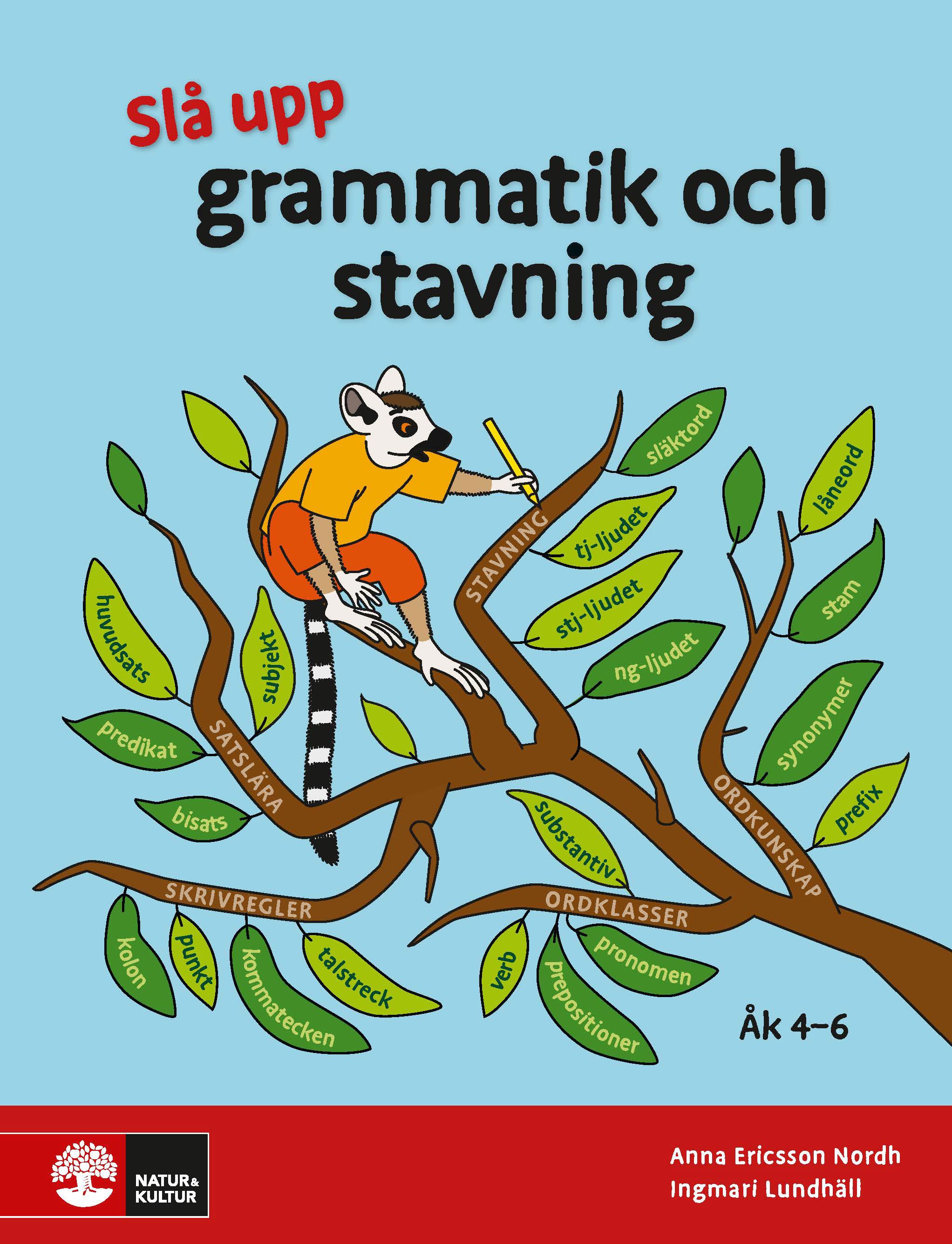 Omslag: Slå upp grammatik och stavning åk 4-6
