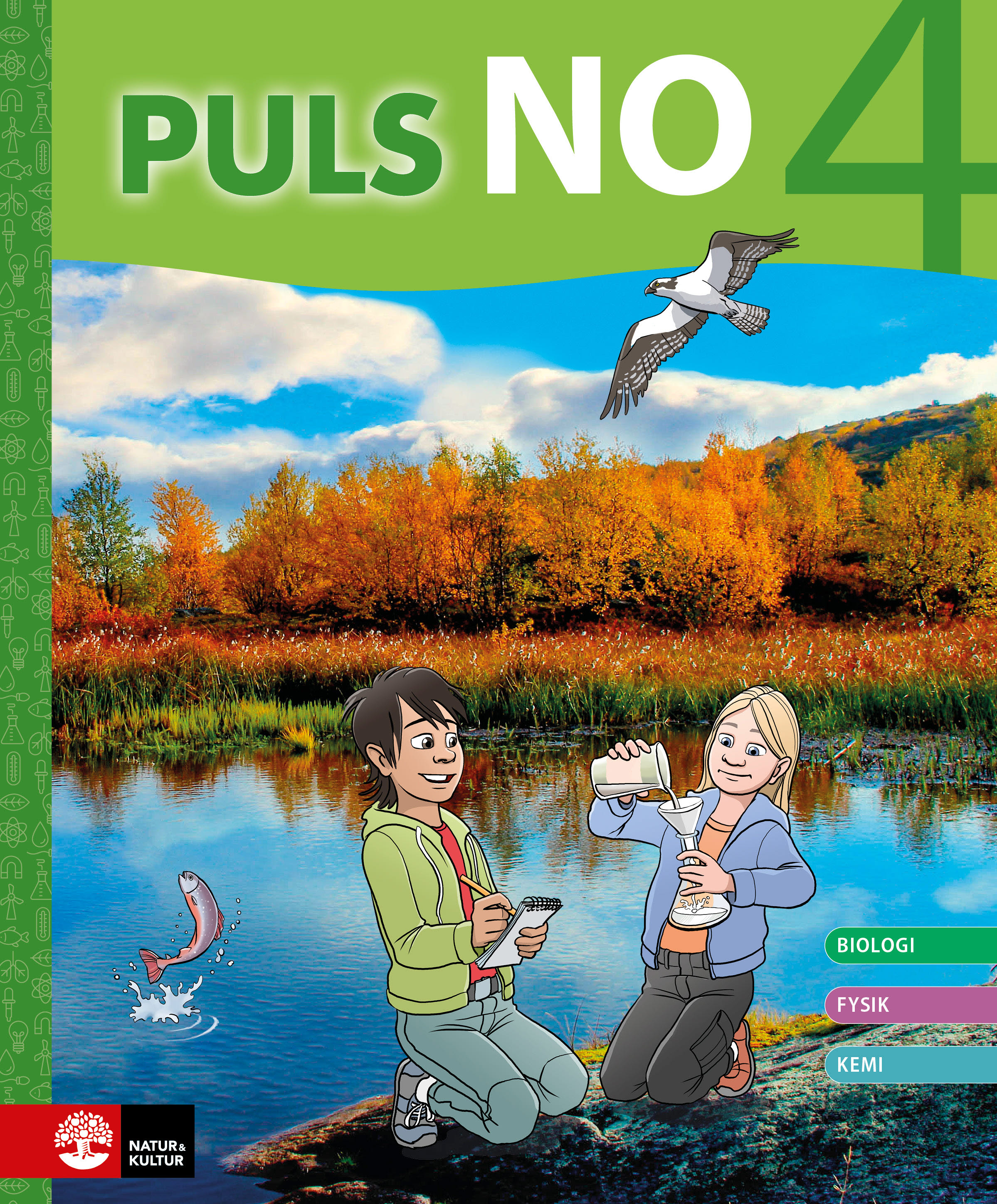 Omslag: PULS NO åk 4 Grundbok