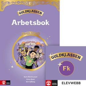 Guldklassen Fk Arbetsbok med elevwebb