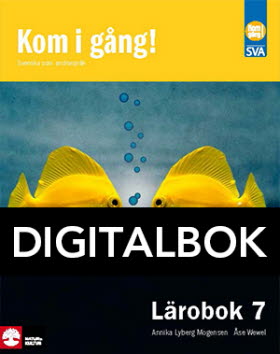 Kom i gång! 7 Lärobok Digitalbok