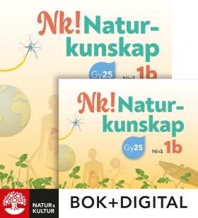 Nk! Naturkunskap nivå 1b Paket Bok+Digital