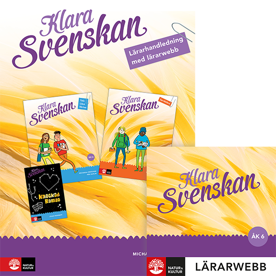 Omslag: Klara svenskan Åk 6 Lärarhandledning med lärarwebb
