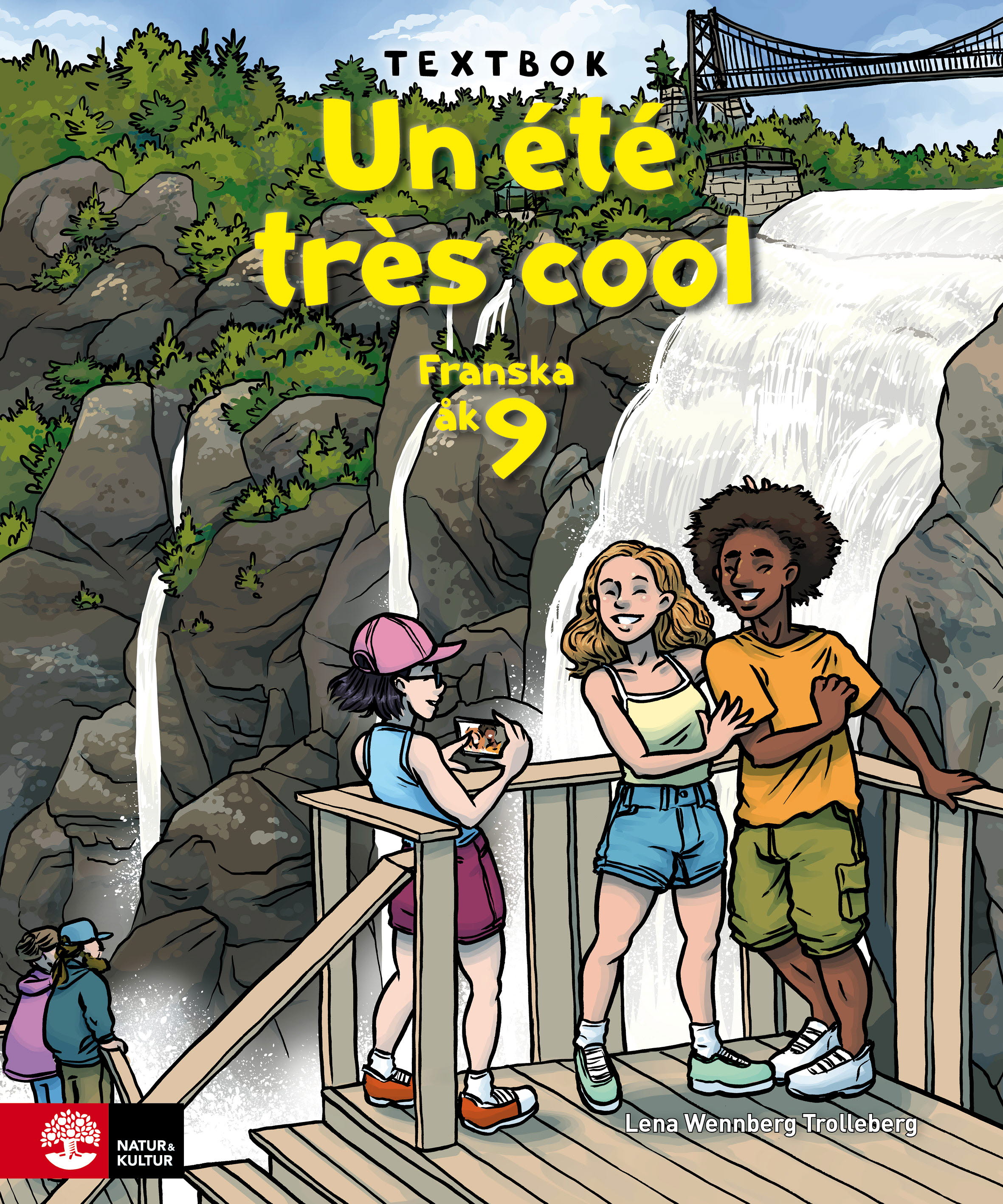 Omslag: Un été très cool 9 Textbok