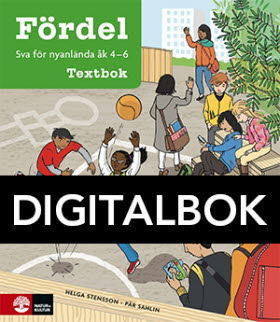 Fördel sva för nyanlända åk 4-6 Textbok Digitalbok