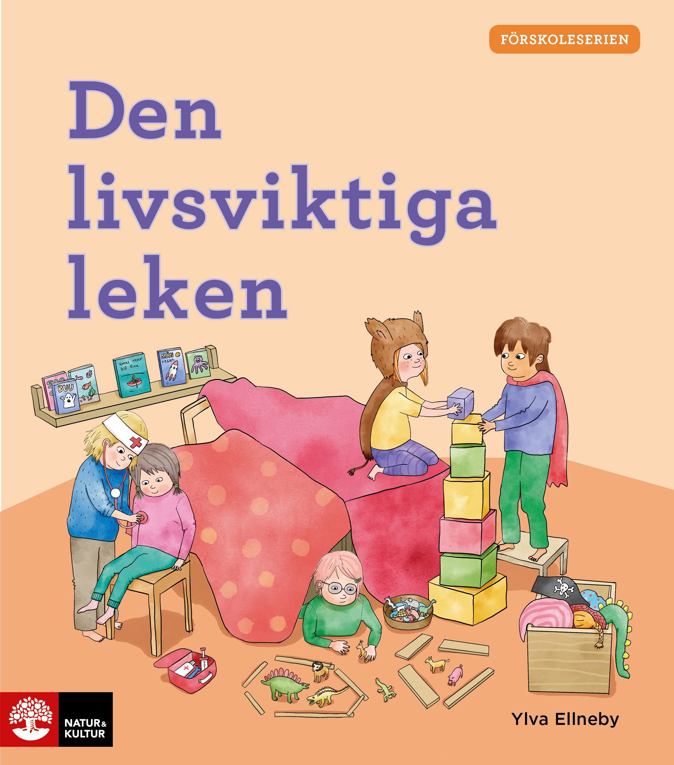 Omslag: Den livsviktiga leken