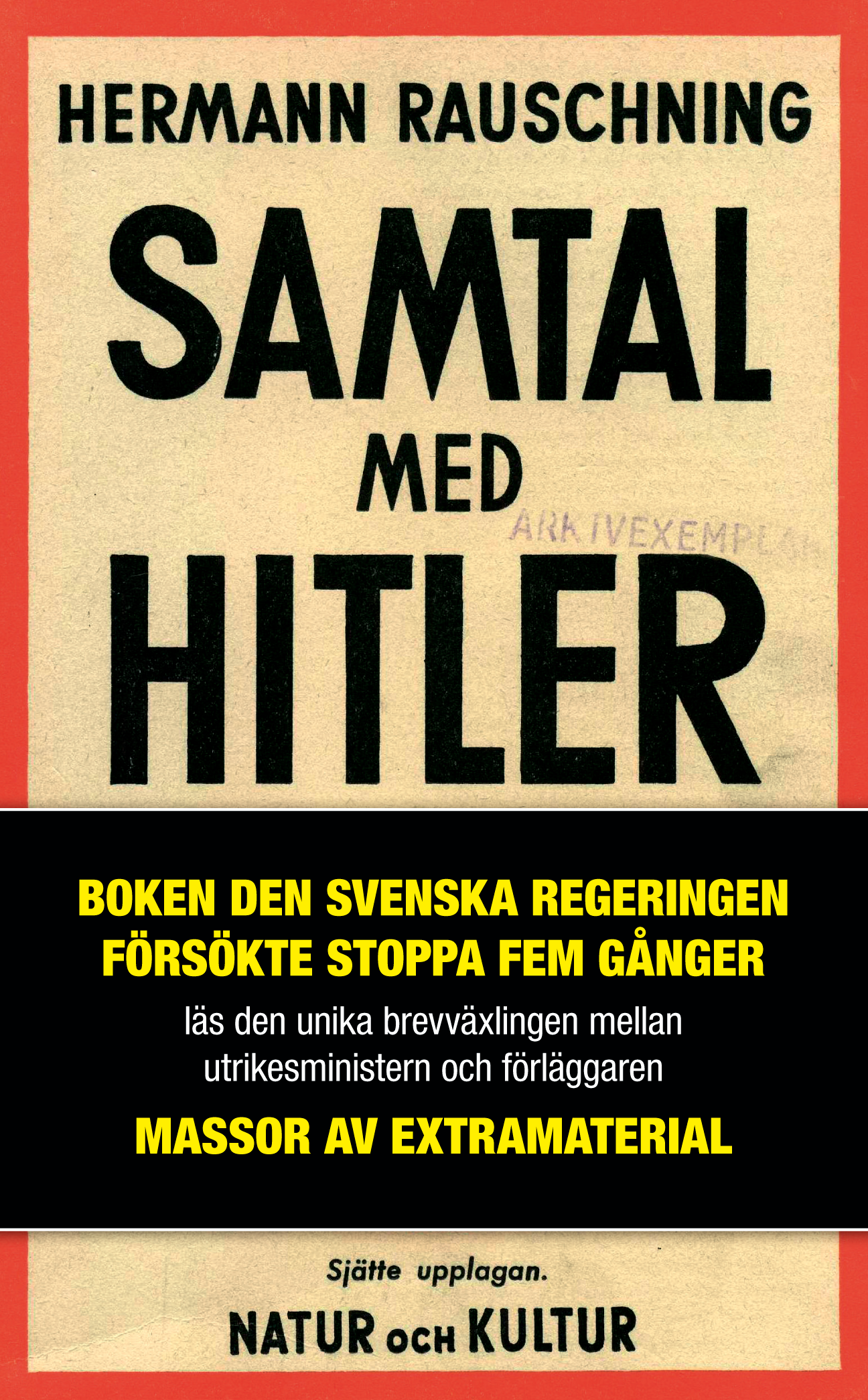 Omslag: Samtal med Hitler