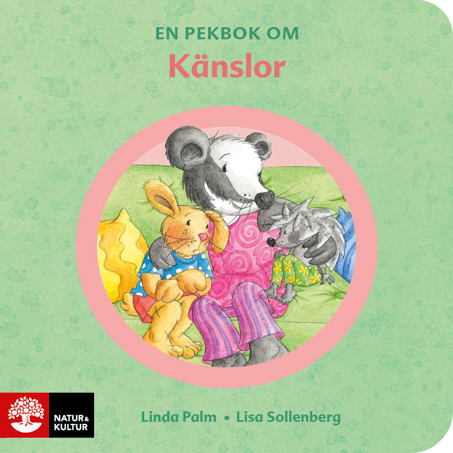 Omslag: En pekbok om känslor