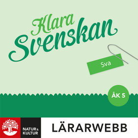 Klara svenskan åk 5 Kompl lh för språkstöd Lärarwebb 12 mån