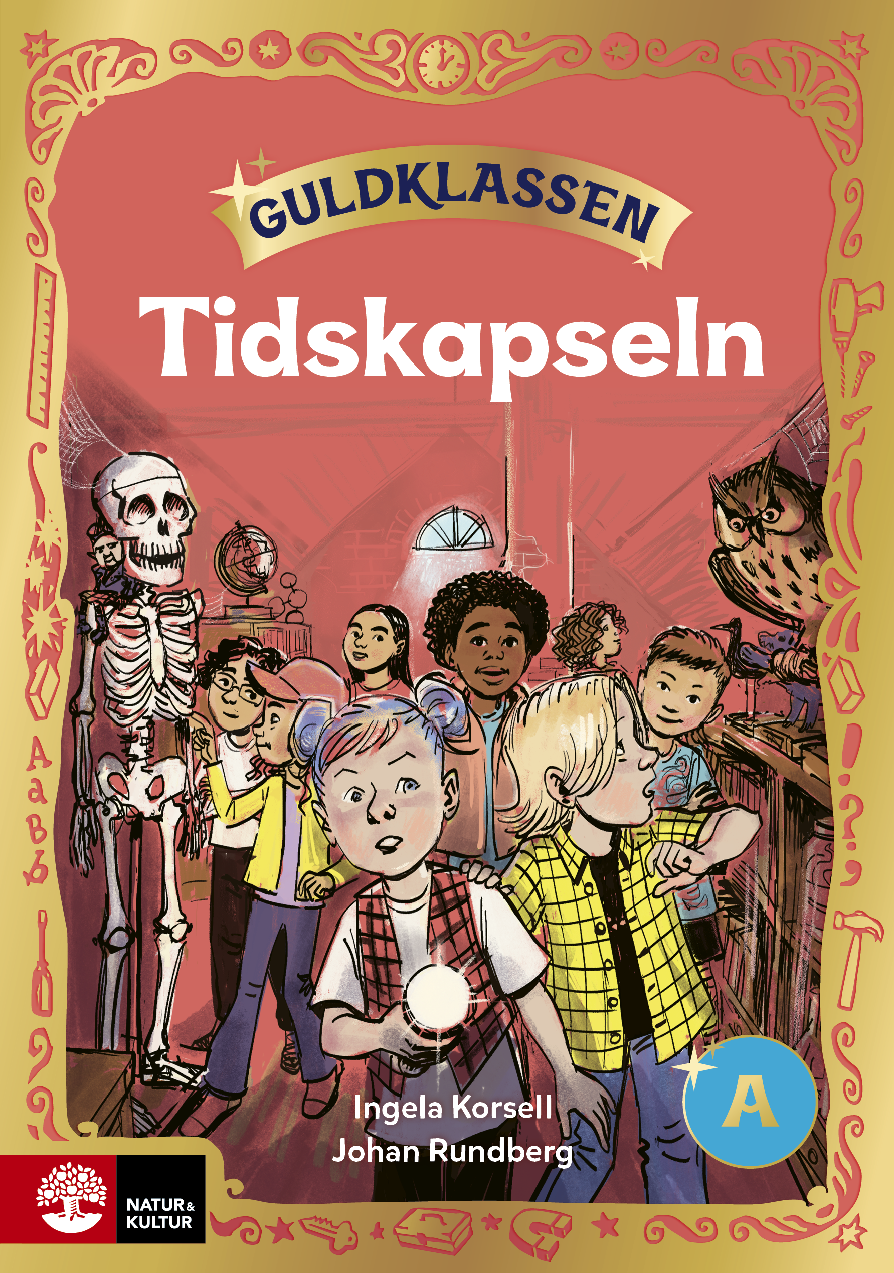 Omslag: Guldklassen åk 2 Läsebok A Tidskapseln