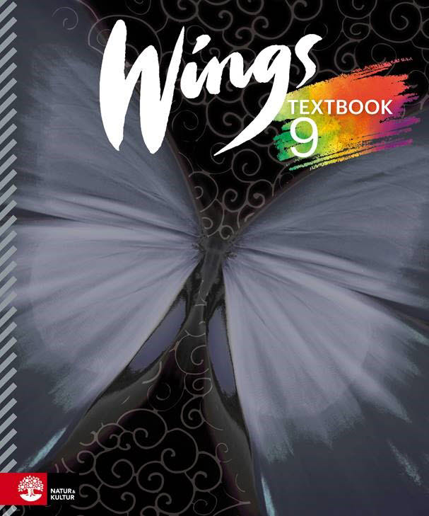 Omslag: Wings 9 Textbook, inkl ljudfiler