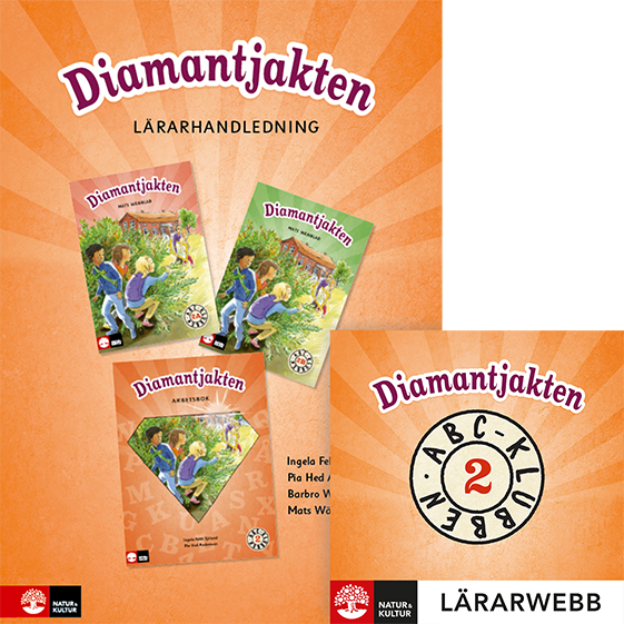 Omslag: ABC-klubben åk 2 Diamantjakten Lärarhandledning