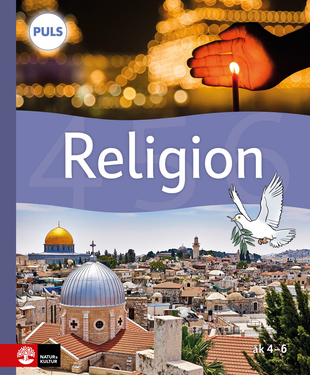 Omslag: PULS Religion 4-6 Grundbok, fjärde upplagan