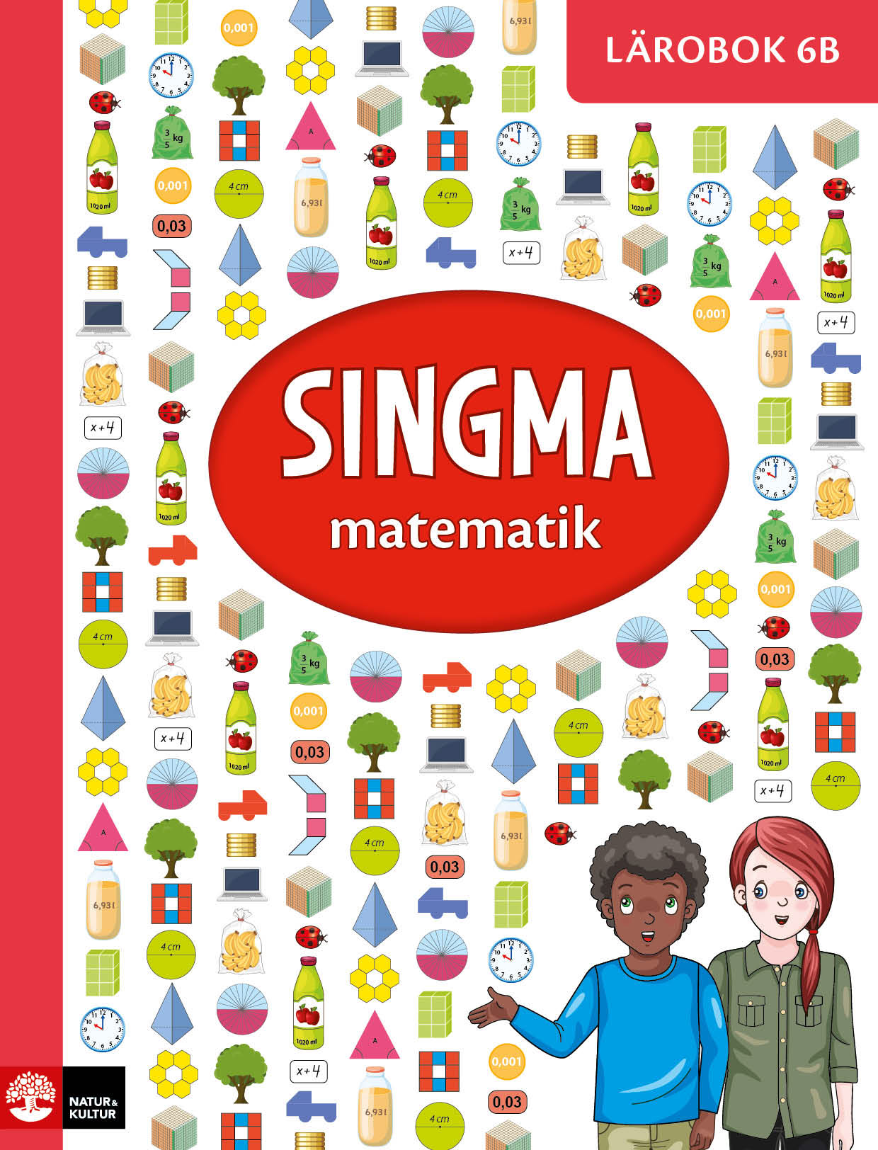 Omslag: Singma matematik 6B Lärobok