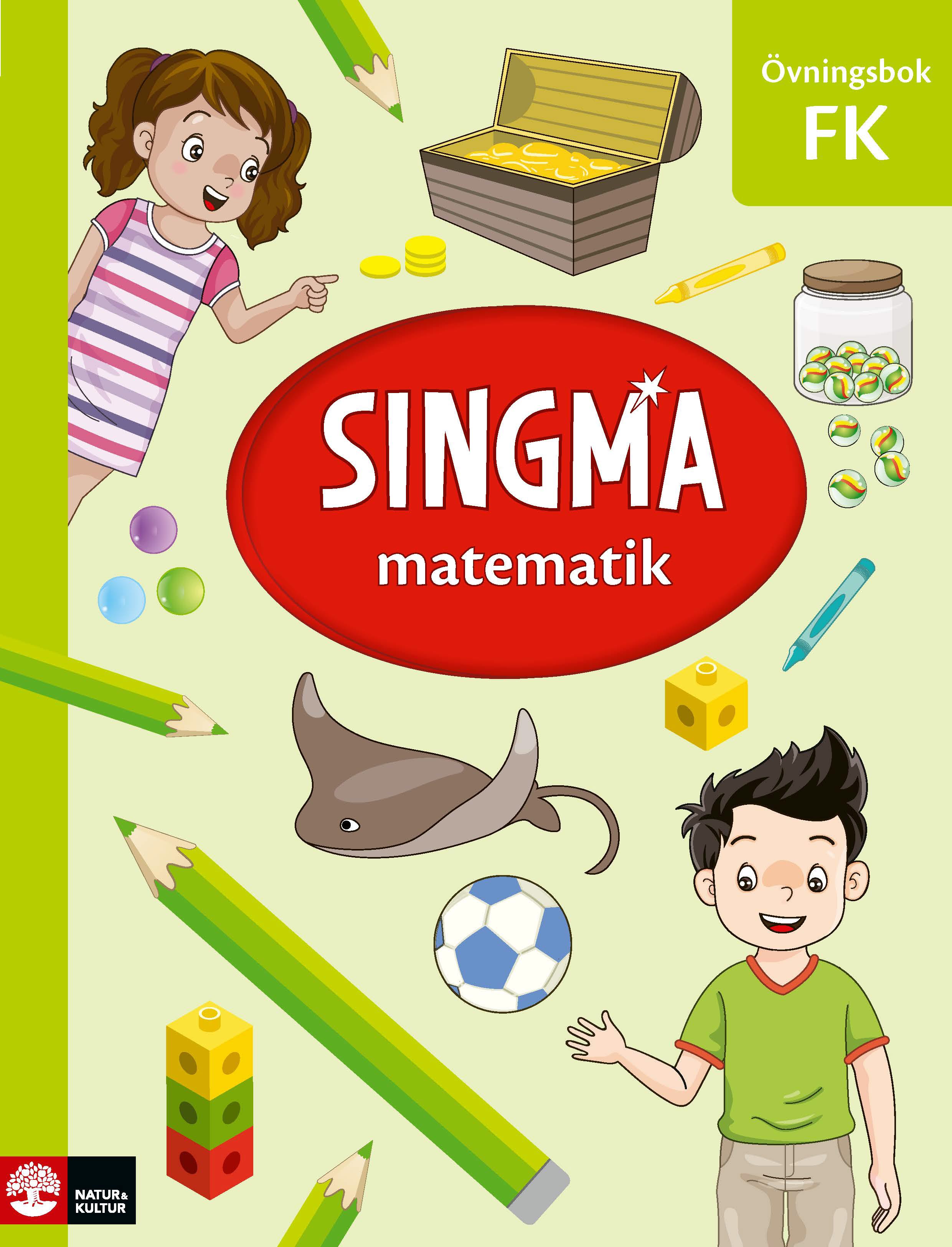 Omslag: Singma matematik FK Övningsbok